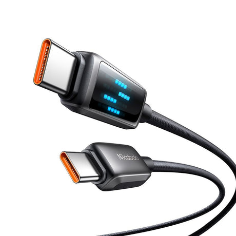 Cablu Mcdodo (CA-4250), USB-C to USB-C, 100W, LED Display, PD Fast Charging, 1.2m, Negru