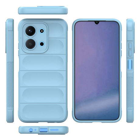 Husa de protectie Techsuit Magic Shield compatibil cu Xiaomi Redmi 15C 4G / Redmi 15C 5G, Bleu