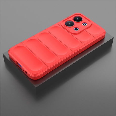 Husa de protectie Techsuit Magic Shield compatibil cu Xiaomi Redmi 15C 4G / Redmi 15C 5G, Rosu