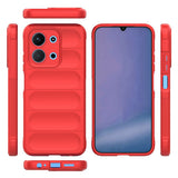 Husa de protectie Techsuit Magic Shield compatibil cu Xiaomi Redmi 15C 4G / Redmi 15C 5G, Rosu