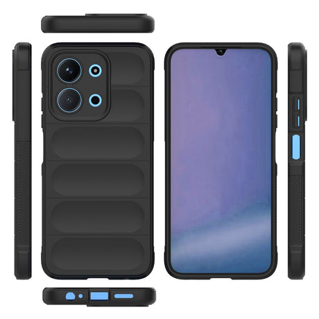 Husa de protectie Techsuit Magic Shield compatibil cu Xiaomi Redmi 15C 4G / Redmi 15C 5G, Negru