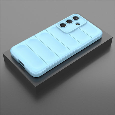 Husa de protectie Techsuit Magic Shield compatibil cu Samsung Galaxy S25 FE, Bleu