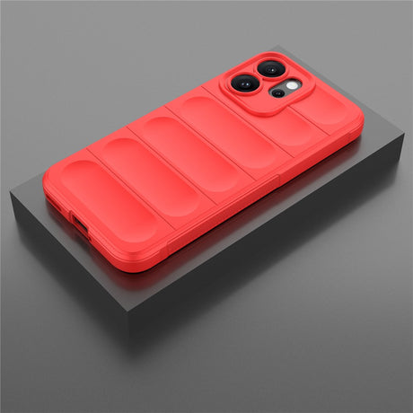 Husa de protectie Techsuit Magic Shield compatibil cu Oppo Reno14 F / Reno14 FS 5G, Rosu