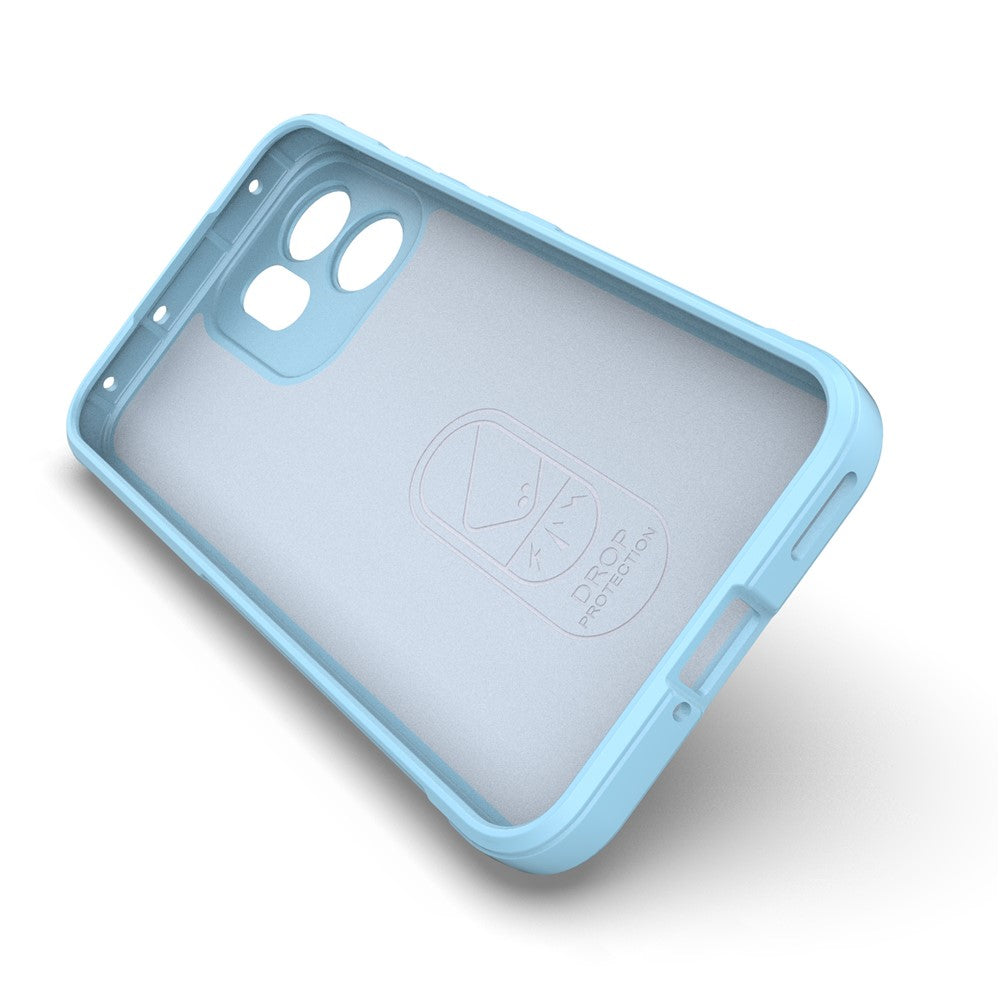 Husa de protectie Techsuit Magic Shield compatibil cu Oppo Reno14 F / Reno14 FS 5G, Bleu