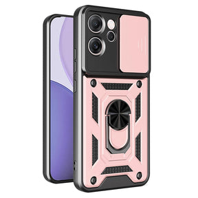 Husa de protectie Techsuit CamShield Series compatibil cu Oppo Reno14 F / Reno14 FS 5G, Roz Auriu