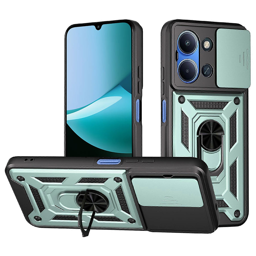 Husa de protectie Techsuit CamShield Series compatibil cu Xiaomi Redmi 15C 4G / Redmi 15C 5G, Verde