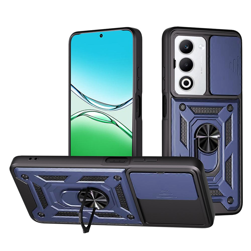 Husa de protectie Techsuit CamShield Series compatibil cu Oppo A5 4G / A5 5G, Albastru