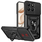 Husa de protectie Techsuit CamShield Series compatibil cu Honor 400 Smart 5G / 400 Smart 4G / X7d 4G, Negru