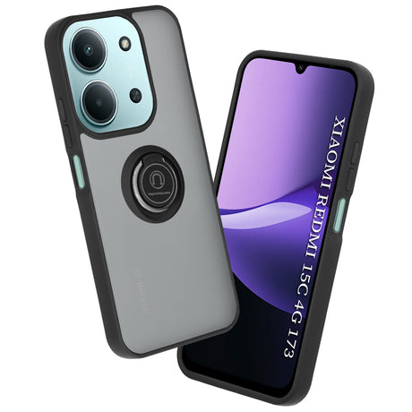 Husa de protectie Techsuit Glinth compatibil cu Xiaomi Redmi 15C 4G / Redmi 15C 5G / Poco C85 4G, Negru