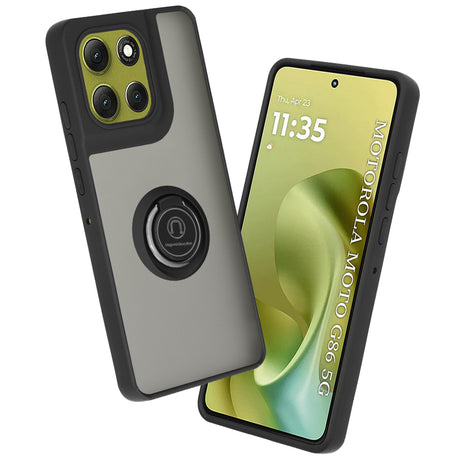 Husa de protectie Techsuit Glinth compatibil cu Motorola Moto G86, Negru