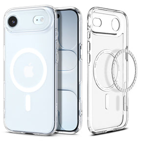 Husa de protectie Spigen Ultra Hybrid MagSafe (ACS10317) compatibil cu iPhone 17 Air, Frost White