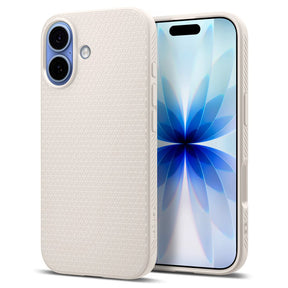 Husa de protectie Spigen Liquid Air (ACS10372) compatibil cu iPhone 17, Titanium Natural