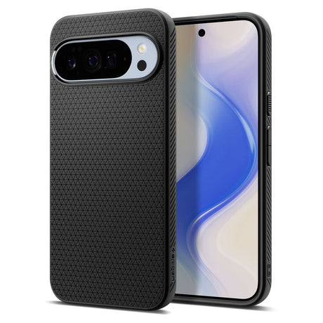 Husă Spigen Liquid Air ACS09737 pentru Google Pixel 10 Pro XL, neagră mat