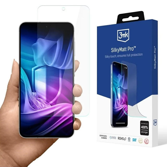 Folie de protectie 3mk Silky Matt Pro compatibil cu Samsung Galaxy A36 5G, Transparent