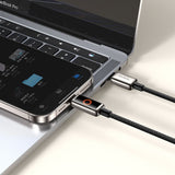 Cablu Mcdodo (CA-6670), with Breathing Light LED Display, USB-C to Lightning, Auto Power Off, 36W, 1.2m, Negru