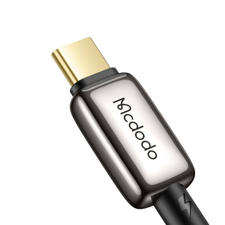 Cablu Mcdodo (CA-6670), with Breathing Light LED Display, USB-C to Lightning, Auto Power Off, 36W, 1.2m, Negru