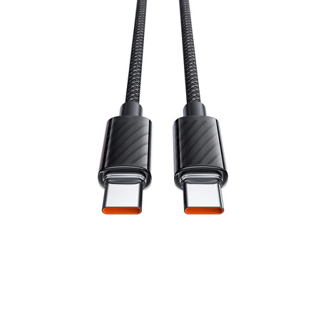 Cablu Mcdodo (CA-3670), Type-C to Type-C, Transparent Design, 100W, 5A, 1.2m, Negru
