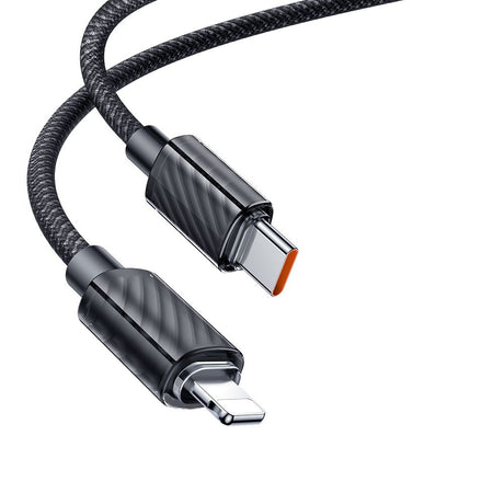 Cablu Mcdodo (CA-3660), Type-C to Lightning, Transparent Design, 36W, 1.2m, Negru