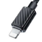 Cablu Mcdodo (CA-3660), Type-C to Lightning, Transparent Design, 36W, 1.2m, Negru