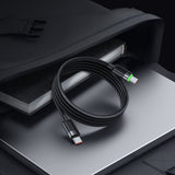 Cablu Mcdodo Self-Winding Series (CA-2000), USB-C to USB-C, 60W, Fast Charging, 1.2m, Negru