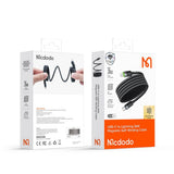 Cablu Mcdodo Self-Winding Series (CA-2010), USB-C to Lightning, 36W, 1.2m, Negru