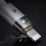 Cablu Mcdodo CA-6912, USB-A la Lightning, 3A, 1.2m, Alb
