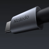 Cablu Mcdodo (CA-6940), with Charging Light, USB-C to Lightning, Transparent Cable, 36W, 1.2m, Negru