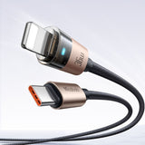 Cablu Mcdodo CA-6941, USB-C la Lightning, 36W, 1.2m, Auriu