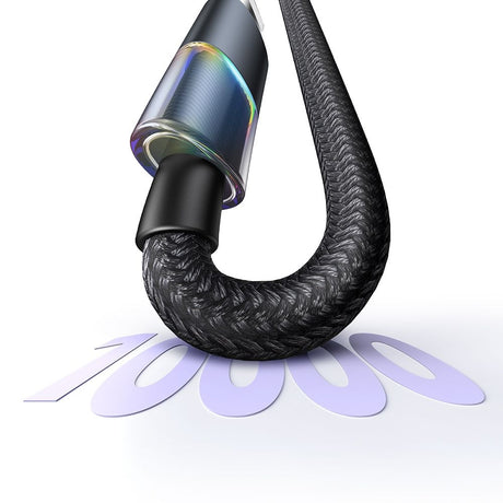 Cablu Mcdodo (CA-8170), with Colorful Lights, USB-A to Lightning, 3A, 1.2m, Negru
