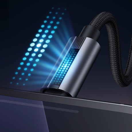 Cablu Mcdodo (CA-5660), with Breathing Light, USB-A to Lightning, 3A, 1.2m, Negru