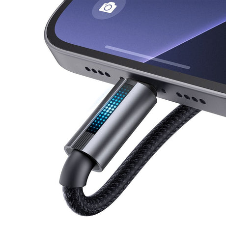 Cablu Mcdodo (CA-5740), with Breathing Light, USB-C to USB-C, 100W, 5A, 1.2m, Negru