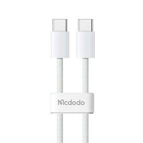 Cablu Mcdodo (CA-5690), USB-C to USB-C, PD Fast Charging, 3A, 60W, 480Mbps, 1m, Alb