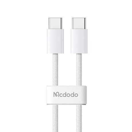 Cablu Mcdodo (CA-5690), USB-C to USB-C, PD Fast Charging, 3A, 60W, 480Mbps, 1m, Alb