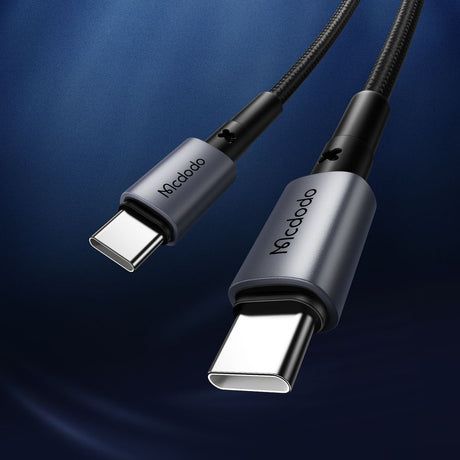 Cablu Mcdodo (CA-3130), Type-C to Type-C, PD Fast Charge, 3.25A, 65W, 1m, Negru