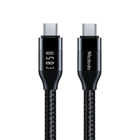 Cablu Mcdodo (CA-7132), USB-C to USB-C, 100W, 10Gb/s, 4K@60Hz, 5A, 1.2m, Negru
