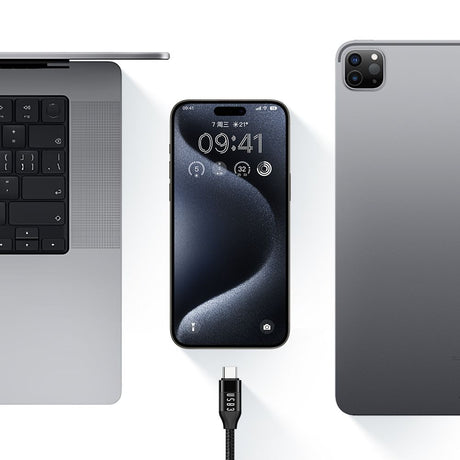Cablu Mcdodo (CA-7132), USB-C to USB-C, 100W, 10Gb/s, 4K@60Hz, 5A, 1.2m, Negru