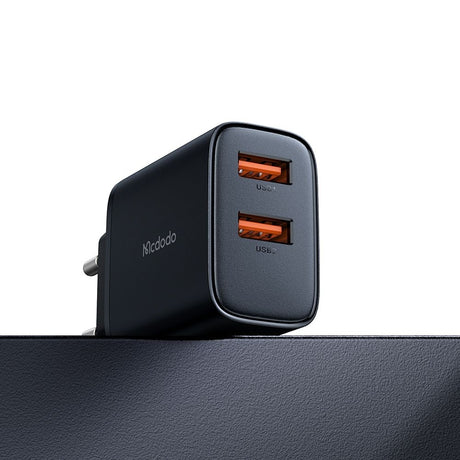 Incarcator Mcdodo (CH-5070), 2x USB-A, 12W, Fireproof, Negru