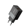 Incarcator Mcdodo Hydrogen Series (CH-1951), Dual Port, 20W, Fast Charger, Fireproof PC, Negru