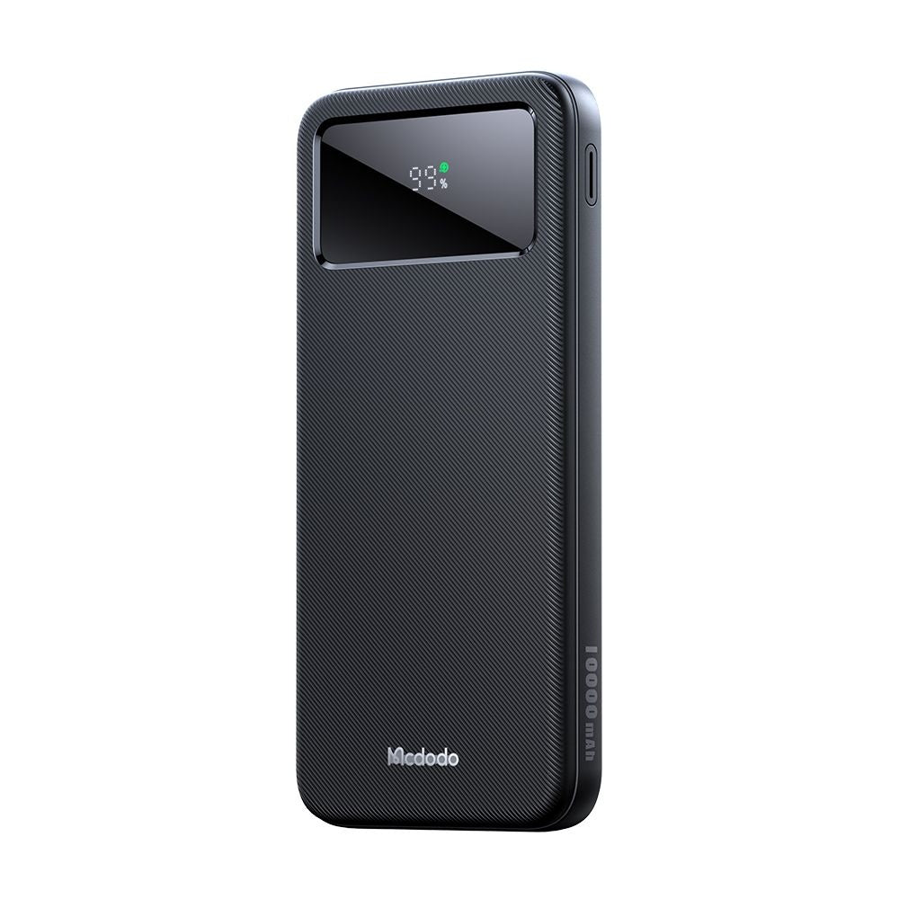 Baterie externa Mcdodo (MC-4220), Type-C + 2x USB-A Ports, 10000mAh, 22.5W, LED Display, Negru