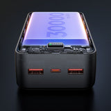 Baterie externa Mcdodo MC-4240, 30000mAh, Type-C + 2x USB-A, 22.5W, Negru