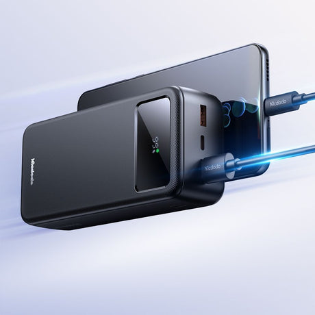 Baterie externa Mcdodo MC-4240, 30000mAh, Type-C + 2x USB-A, 22.5W, Negru