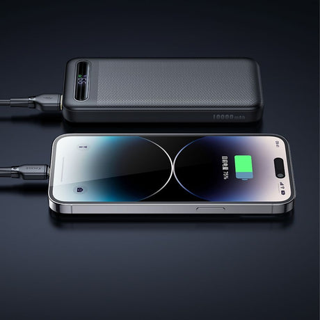 Baterie externa Mcdodo Star Series (MC-3881), Type-C + 2x USB, 10000mAh, 22.5W, Digital Display, Negru