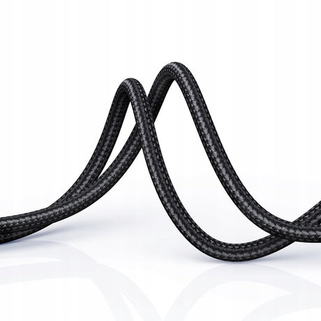 Cablu Mcdodo (CA-4410), USB-C to USB-C, Nylon Braided, Aluminum Alloy, PD60W, 1m, Negru