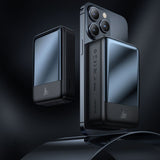 Baterie externa Mcdodo Magnetic Ambilight Series (MC-5021), 20000mAh, NTC Temperature Control, 20W, LED Indicator, Negru