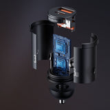 Incarcator Mcdodo Car Cool Series (CC-2320), Dual-Port, Fast Charger, 33W, Mini Size, 12-24V, Negru
