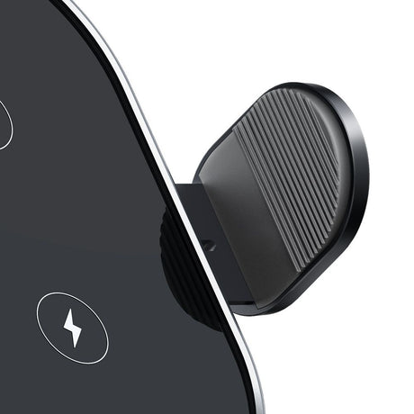Suport Mcdodo with Wireless Charging (CH-1600), for Air Vent/Dashboard, Dual Coil, Qi2 15W, One-Hand Operation, Negru