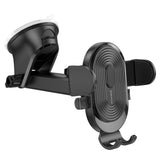 Suport Borofone Experience (BH85), with Suction Cup, for Dashboard/Windshield, 360° Adjust, Telescopic Arm, 4.7–7", Negru