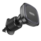 Suport Borofone Ice (BH96), Magnetic, for Air Vent, 360° Adjust, Negru Gray