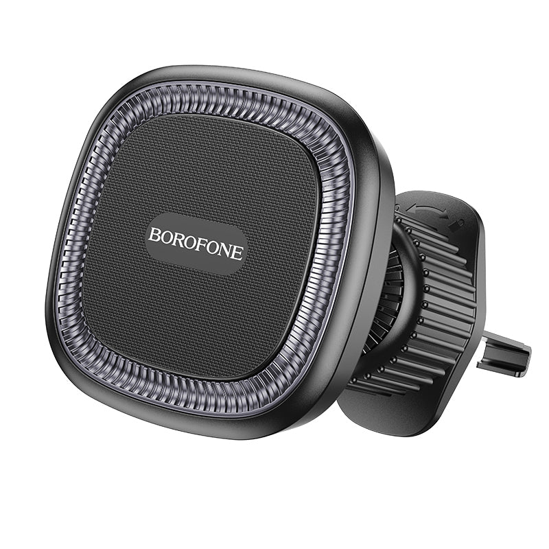 Suport Borofone Ice (BH96), Magnetic, for Air Vent, 360° Adjust, Negru Gray