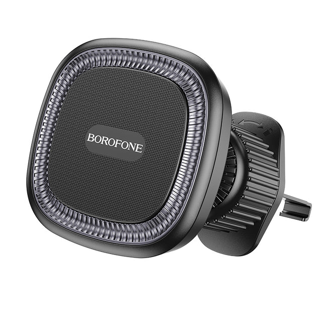 Suport Borofone Ice (BH96), Magnetic, for Air Vent, 360° Adjust, Negru Gray